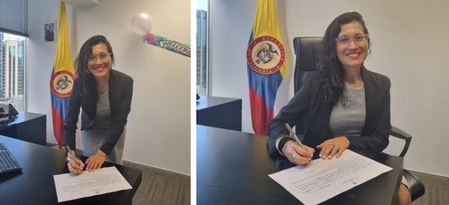 Ximena Valdivieso Rivera, nueva Cónsul General de Colombia en Auckland