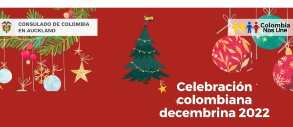 Consulado de Colombia en Auckland invita a la celebración decembrina de este 2022