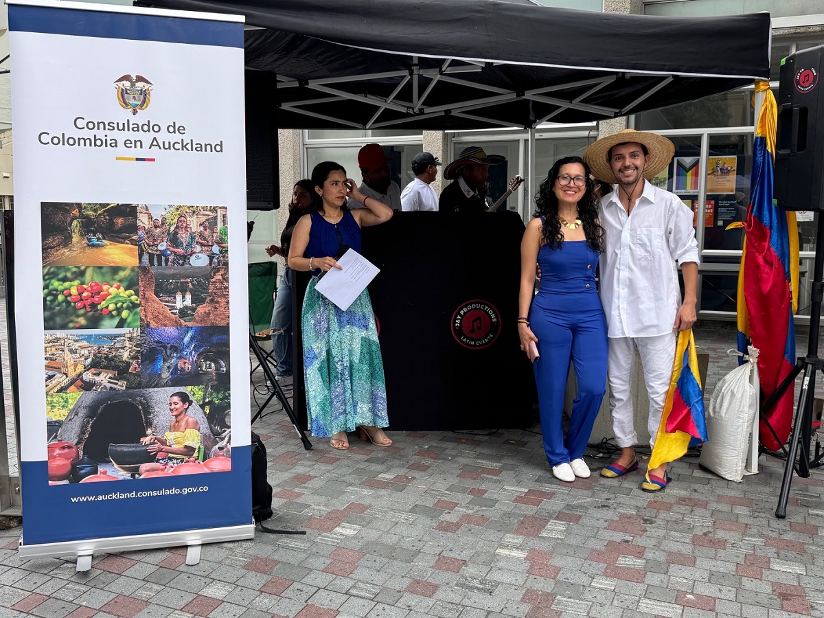 La alegría de la época decembrina fue protagonista en la Kermes Colombiana 2024 