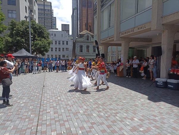 Festival decembrino colombiano en Auckland