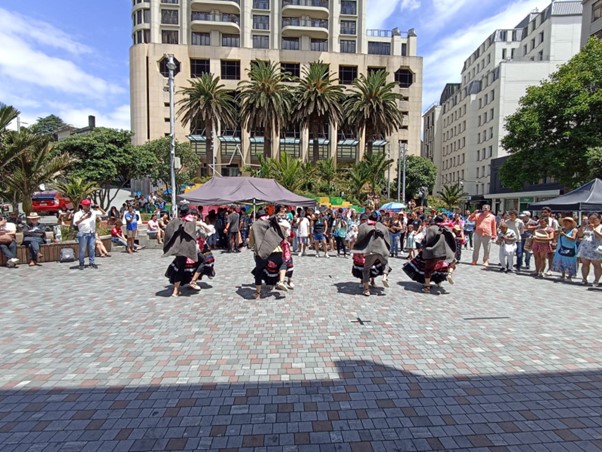 Festival decembrino colombiano en Auckland