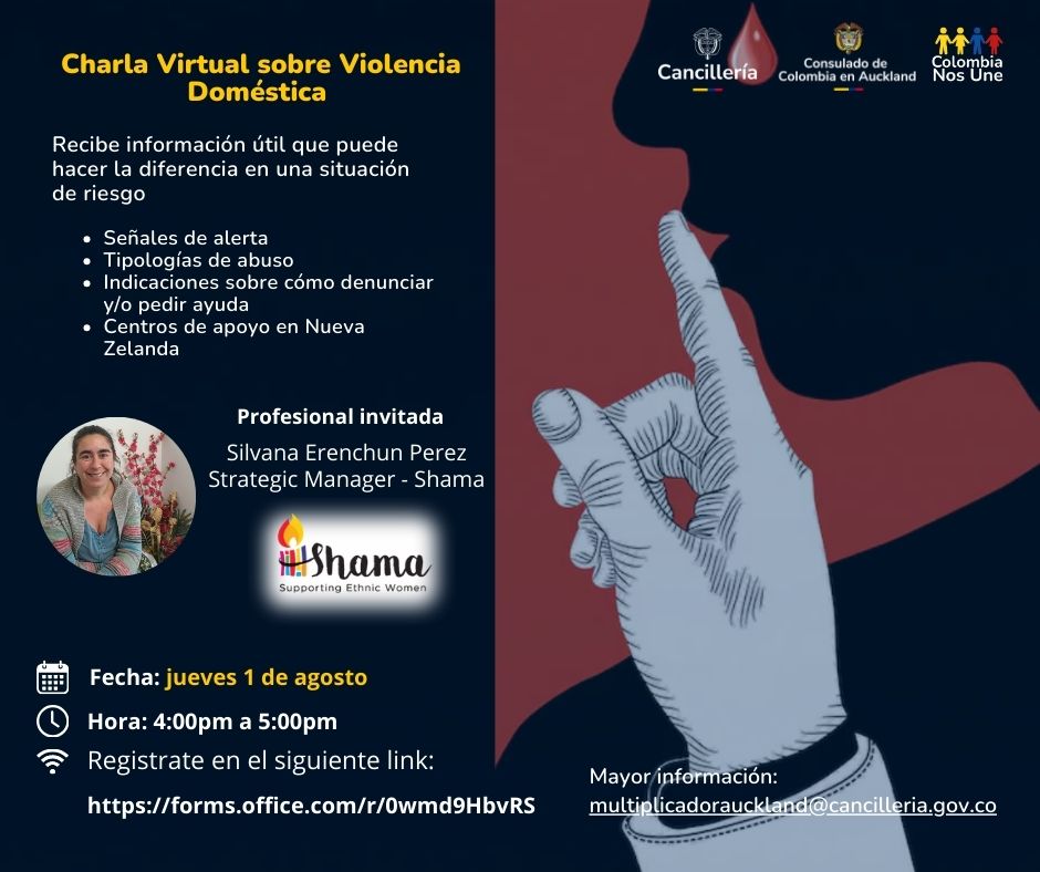 Charla sobre violencia Domestica en Auckland