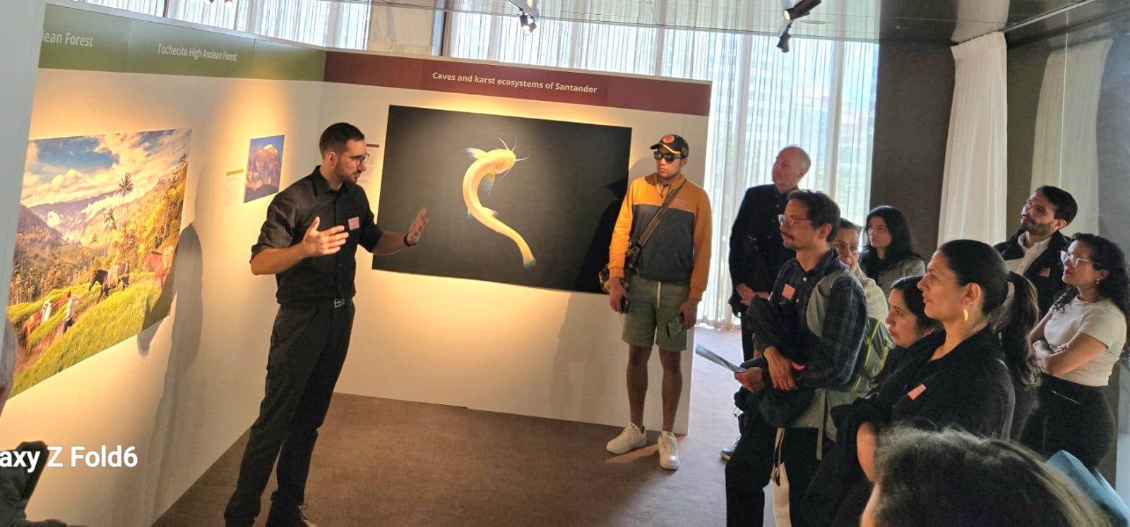 En el Parlamento de Nueva Zelanda se inauguró la exposicion “Colombia Expedition”