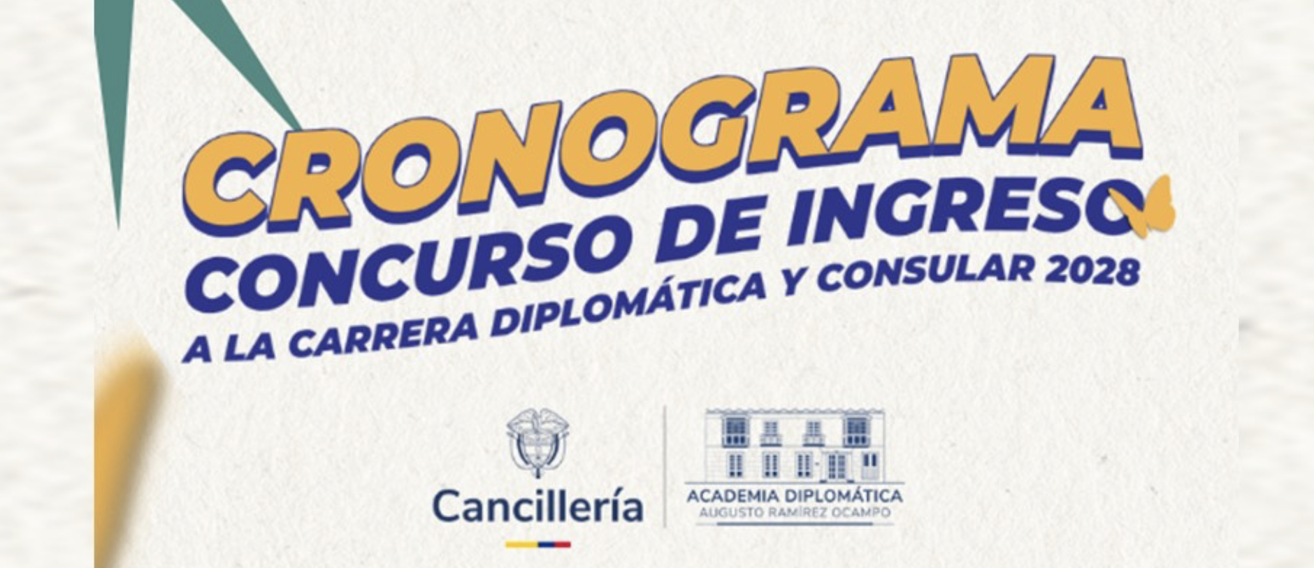 Convocatoria abierta al Concurso de Ingreso a la Carrera Diplomática y Consular 2028