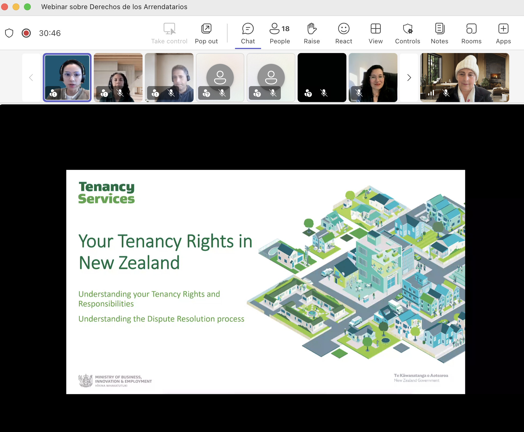 Consulado de Colombia en Auckland realizó con éxito webinar sobre Derechos de los Arrendatarios en Nueva Zelanda
