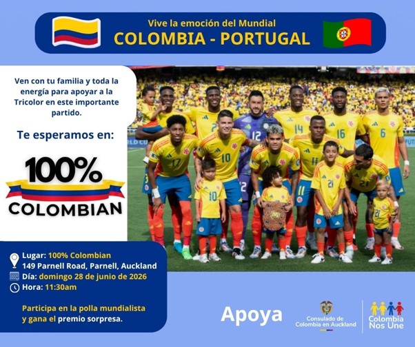 La pasión del Mundial se vive en comunidad: acompañe a Colombia frente a Portugal