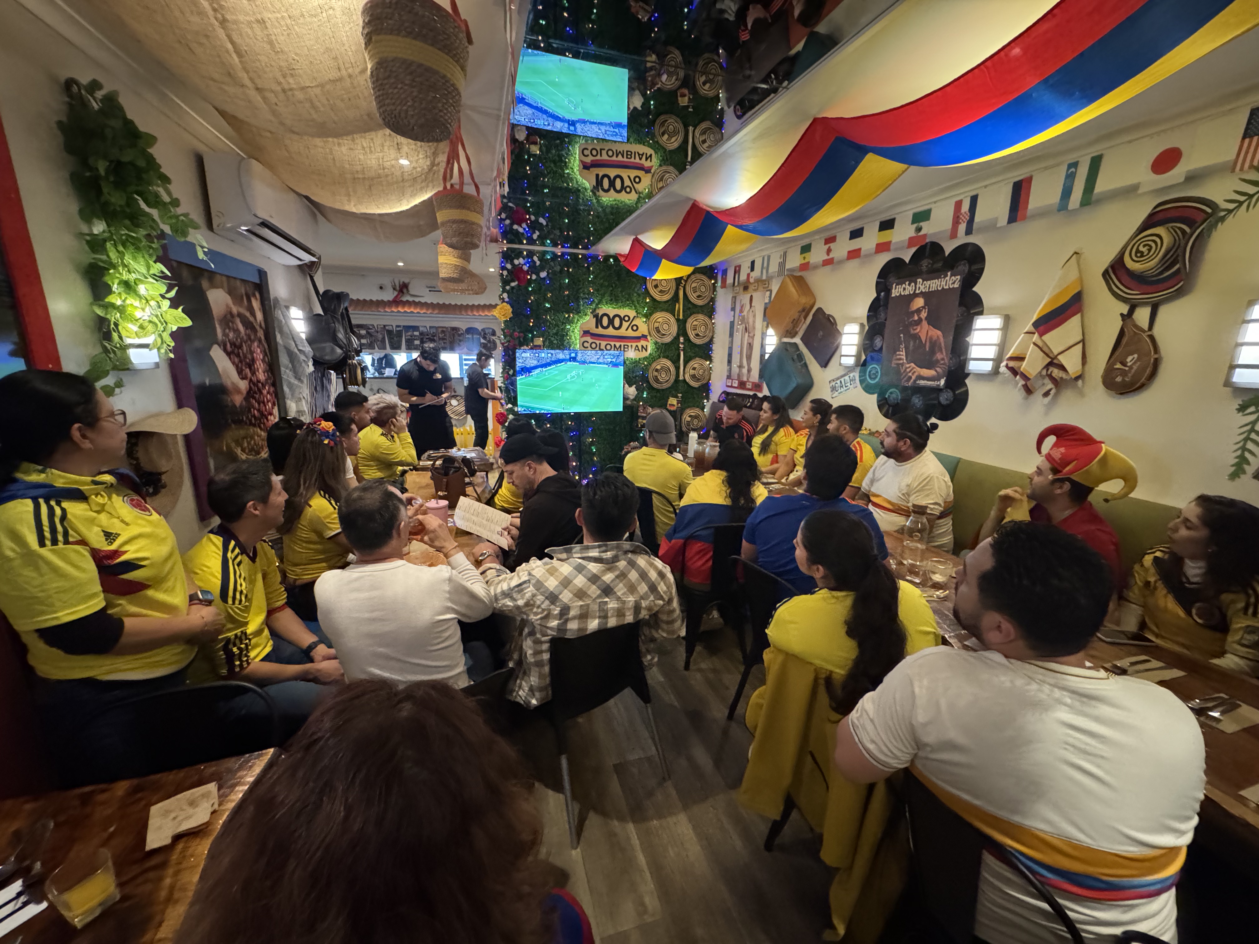 Foto 1 Partido Colombia - Portugal