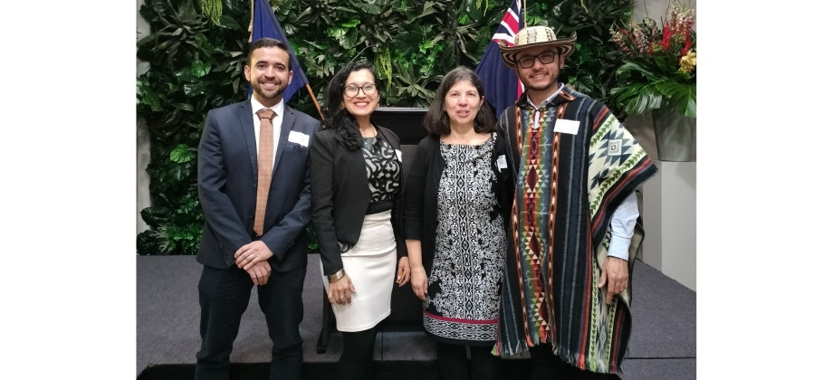 Cónsul de Colombia en Nueva Zelanda asistió a la apertura de la Semana del Español organizada por el Centro de Excelencia de Asia Pacífico para América Latina