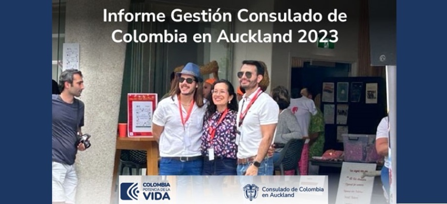 Informe de gestión del Consulado de Colombia en Auckland
