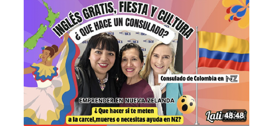 Gráfico en el que aparecen las funcionarias consulares y los temas abordados en el programa radial