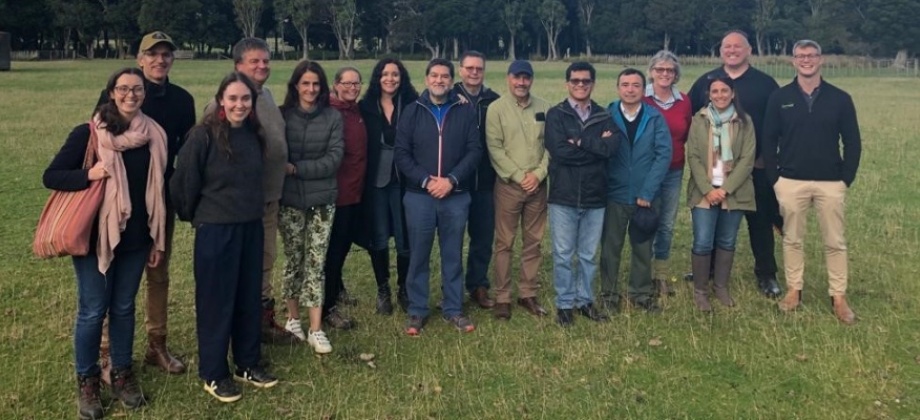 Cónsul de Colombia en Auckland participó en Misión Especial sobre agricultura 