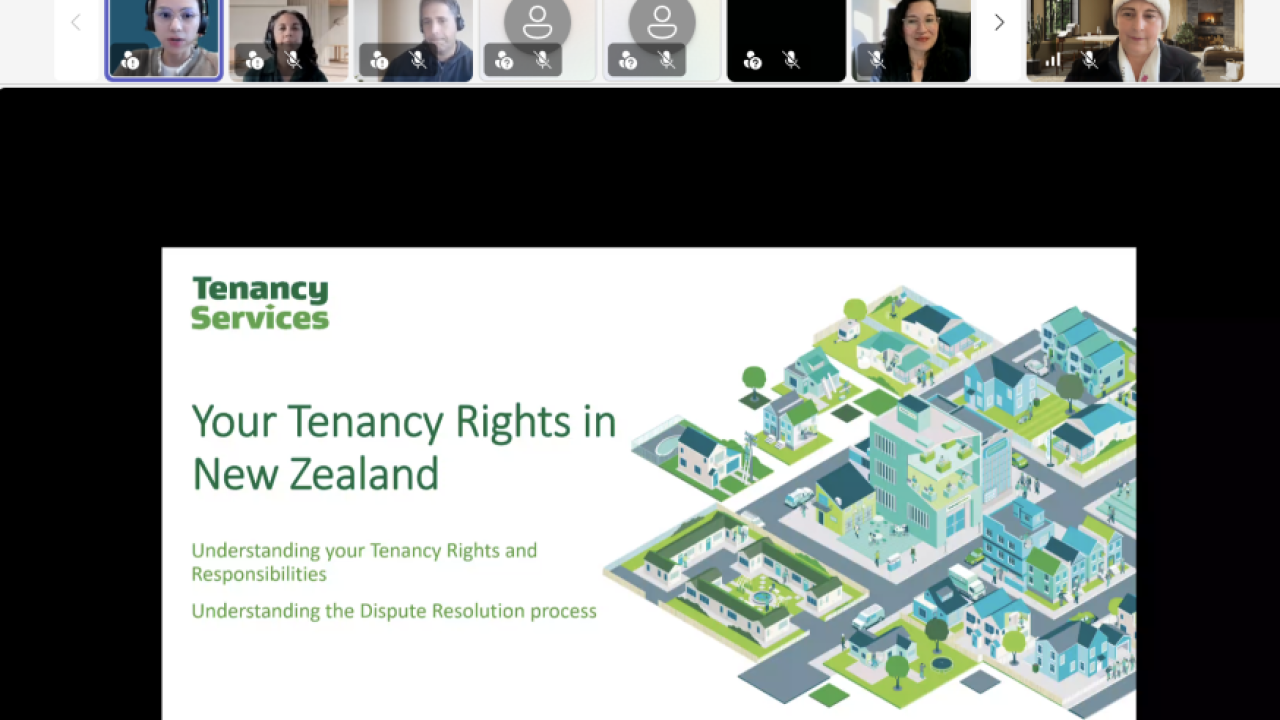 Consulado de Colombia en Auckland realizó con éxito webinar sobre Derechos de los Arrendatarios en Nueva Zelanda