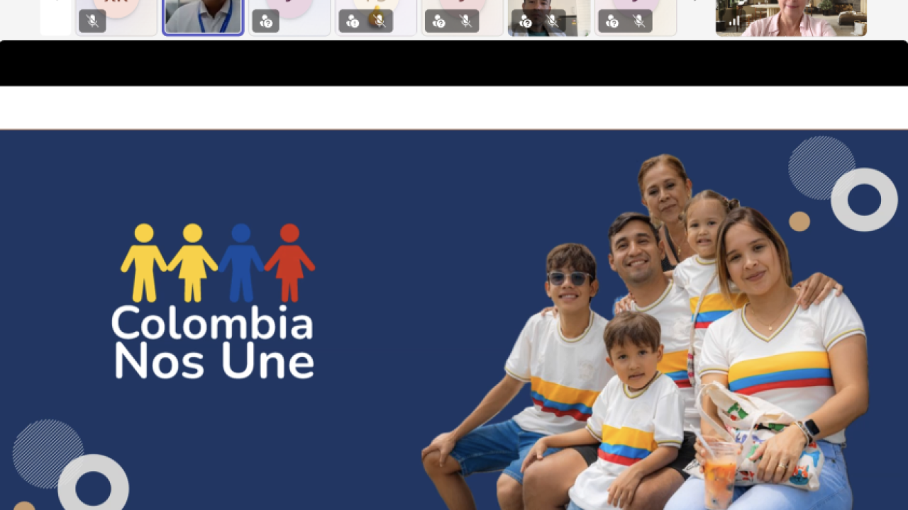 Comunidad colombiana en Nueva Zelanda participó activamente en webinar sobre Retorno a Colombia