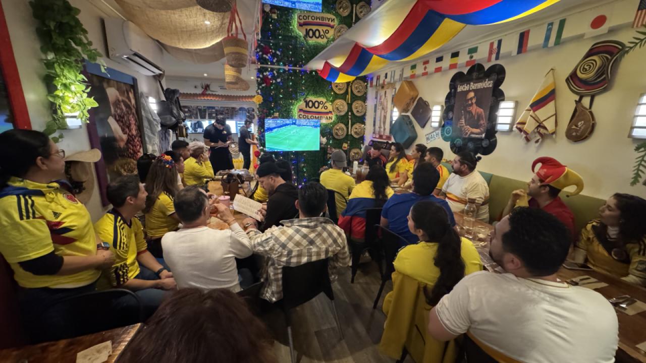 Foto 1 Partido Colombia - Portugal