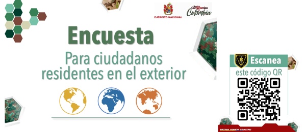 Encuesta para definición de situación militar de colombianos en el exterior 