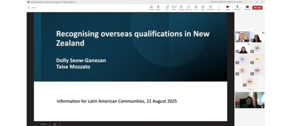 Gran acogida a la charla sobre reconocimiento de títulos extranjeros en Nueva Zelanda