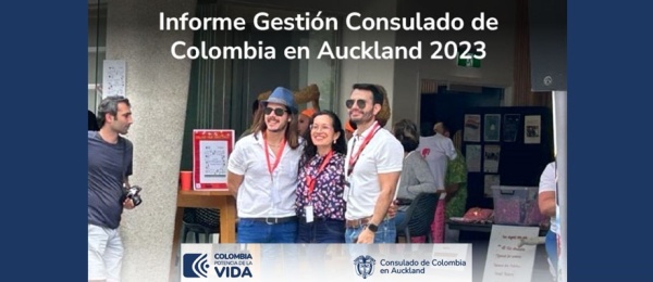 Informe de gestión del Consulado de Colombia en Auckland